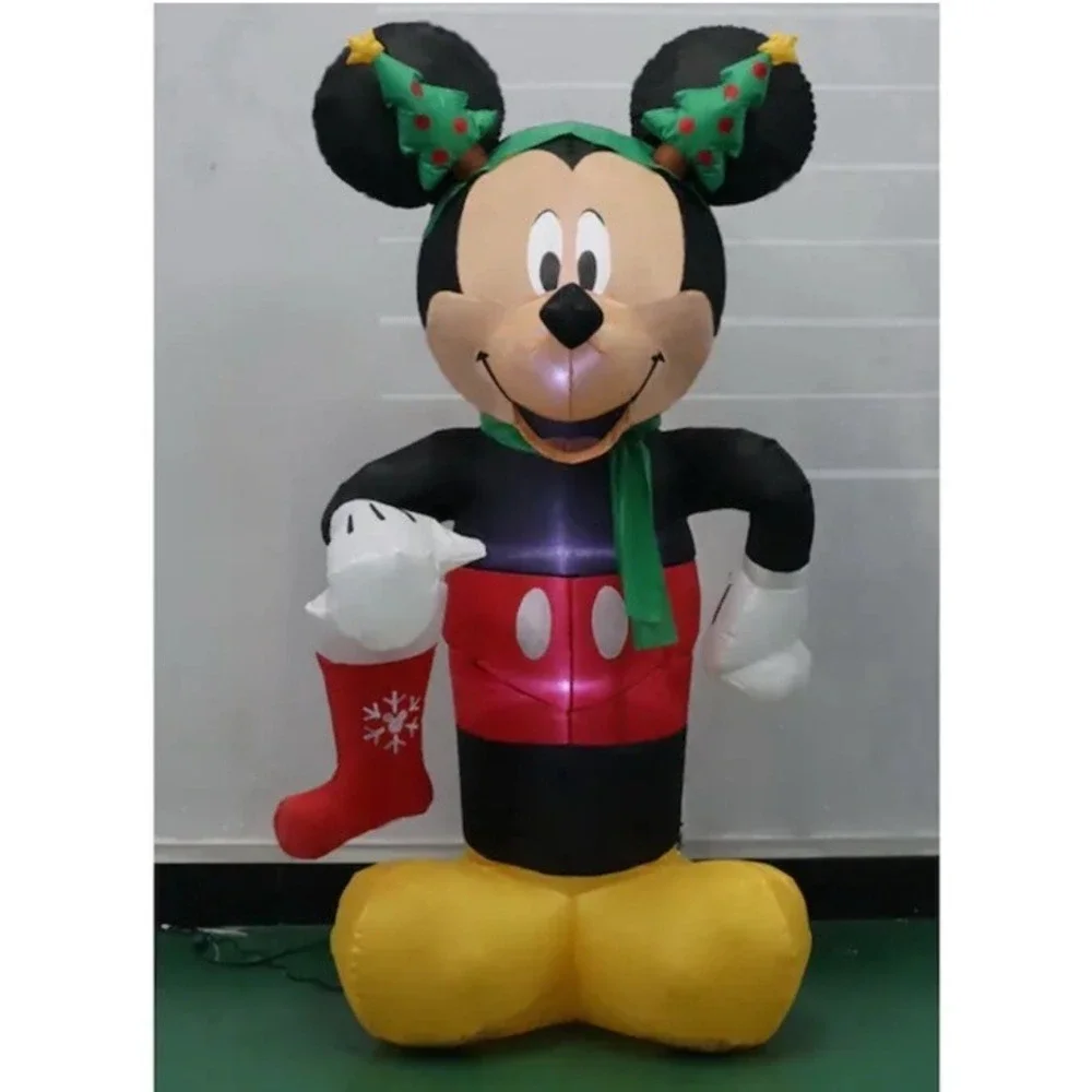 Gemmy Disney Mickey Mouse 6' Light Up Airblown Inflatable, NEW